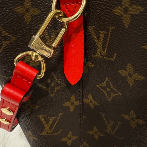 Louis Vuitton Noé Bucket Bag – Rare Red – Chip Auth – Receipt – Excellent - Picture 6 of 9